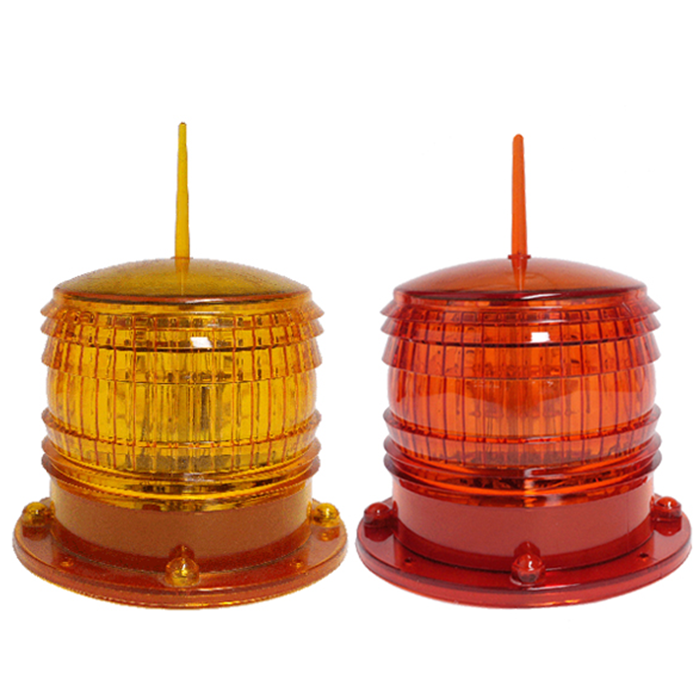 Solar Airport Runway Taxiway Helipad Led Navigation Safety Light Aviation Obstruction Building Tower Beacon Lights with Magnet