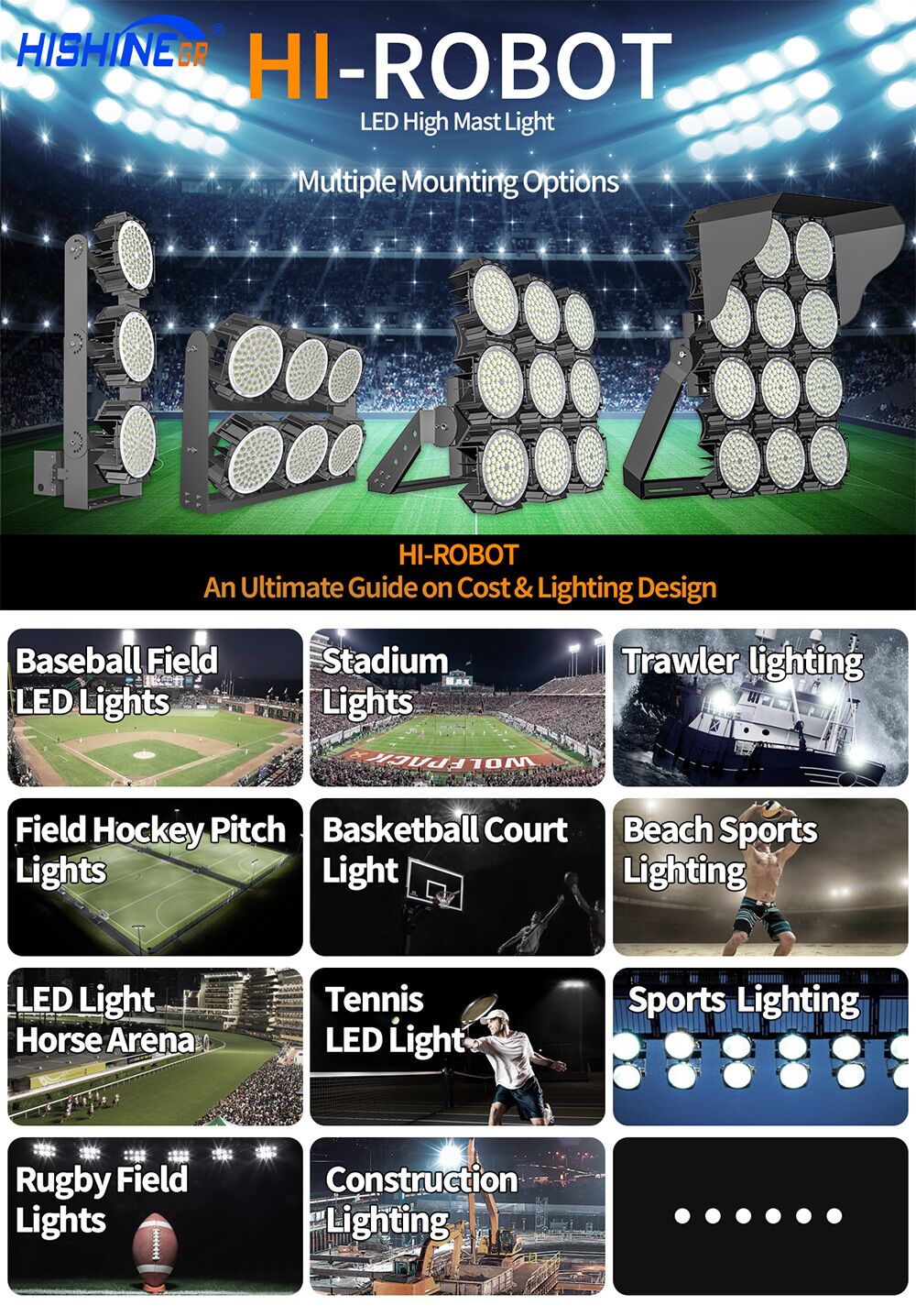 Hi-Robot LED Sport Light