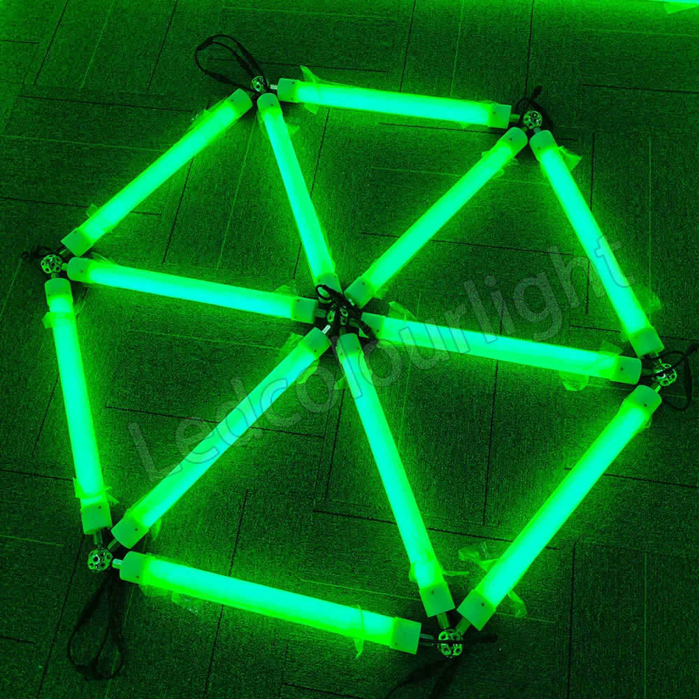 LED Pixel Tunnel RGB 360 Tube Tunnel Club Lighting Stage Events Decorative Lighting