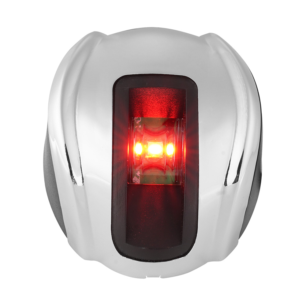 For SEAFLO 12VDC Waterproof IP67 LED Marine Lights Green Starboard and Red Port Signal Navigation Lights for Boat Yacht