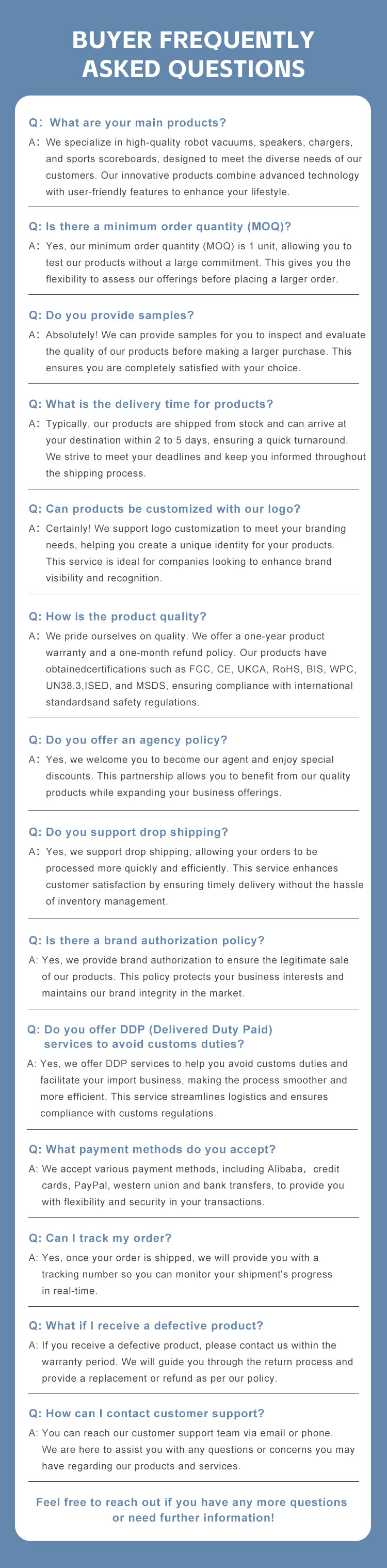 Product Support