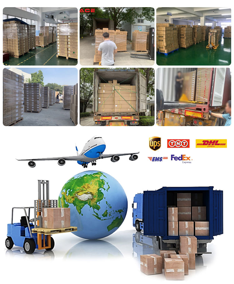 Packing and shipping
