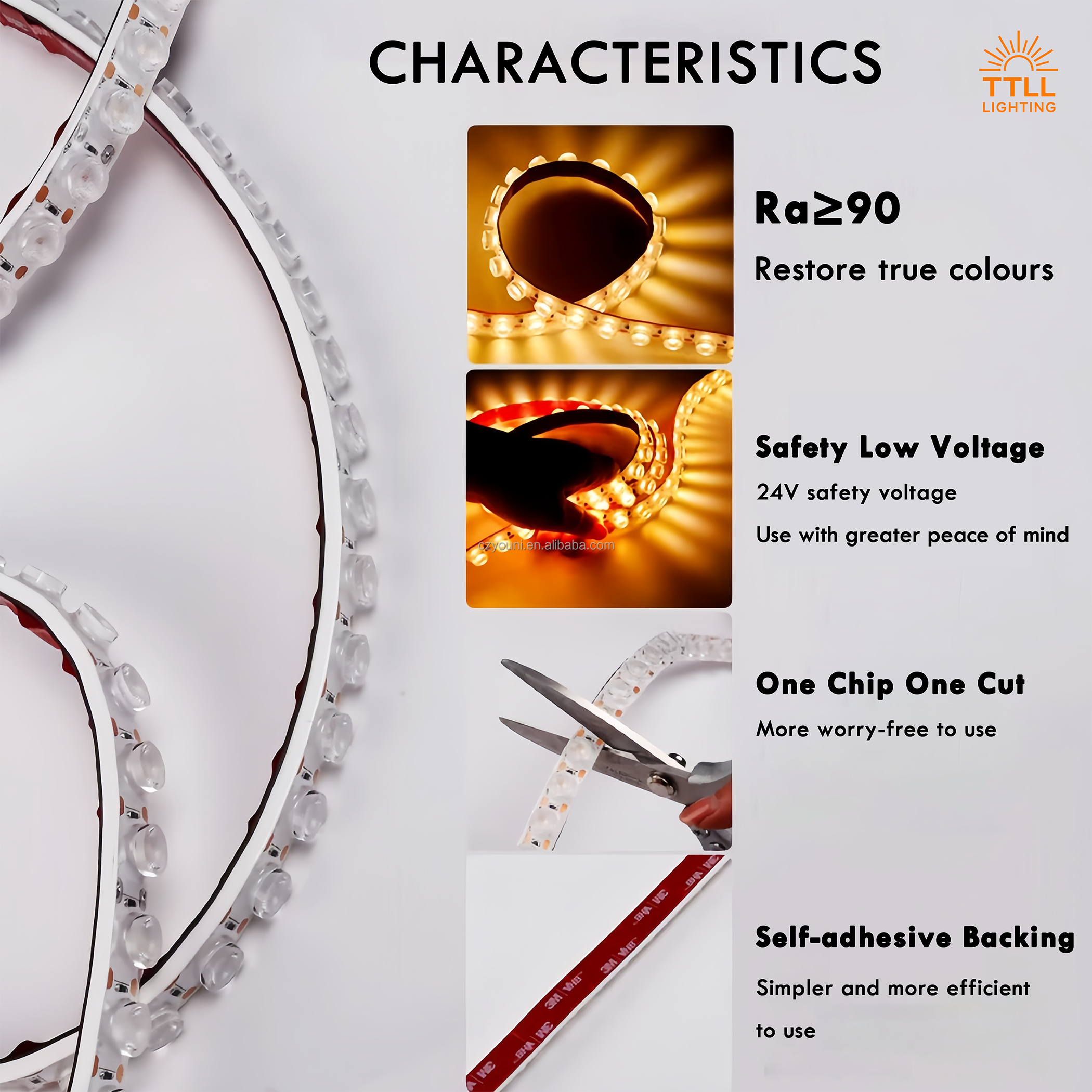 CE &amp; Rohs Outdoor IP65 Waterproof RGB 24V Building Lighting Facade Linear Lights Wall Washer LED Strip