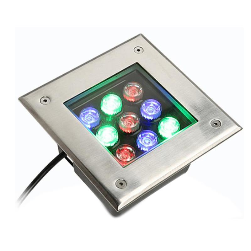 IP67 Rate Outdoor Garden Lights Decoration AC100-265V Underground Light RGB Various Beam Angle Outdoor Underground Light