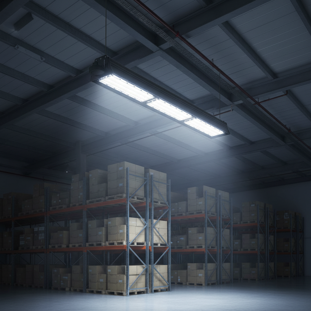 High Lumen Industrial Lighting | IP65 Linear High Bay for Factory &amp; Bright Warehouse Spaces LED Linear Lights
