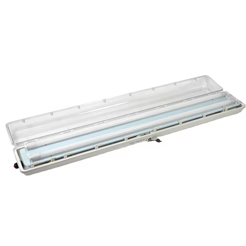 LED Triproof Light Fixture Explosion Proof All Plastic Tube Lamp