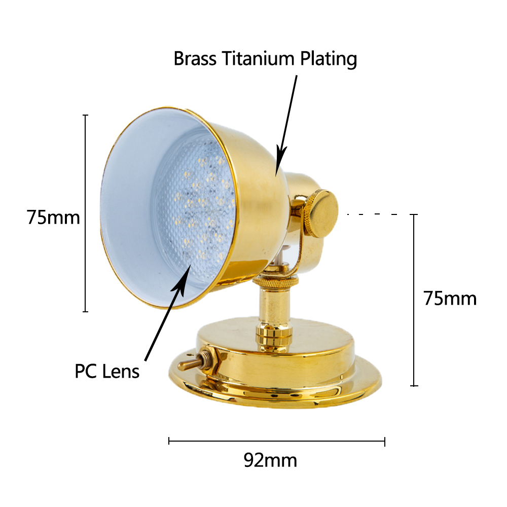 Hot- Selling Brass Berth Led Marine Light