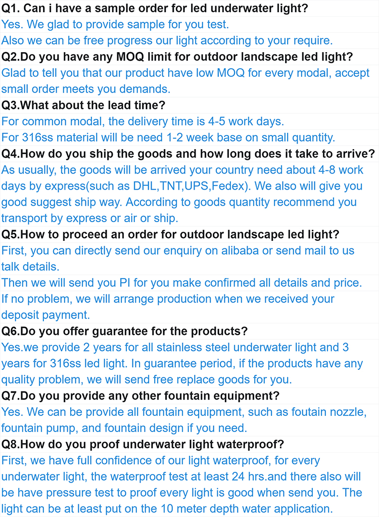 Shipping Info