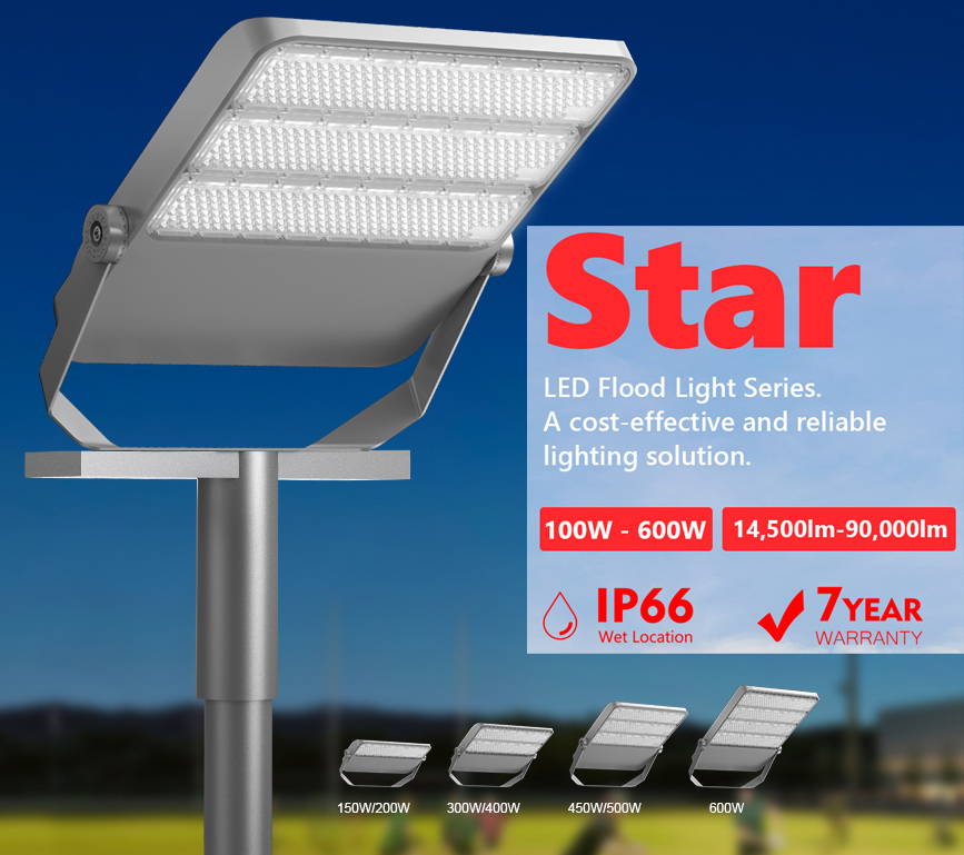 Outdoor Tennis Court Lighting Led Stadium Sport Flood Lights Energy Saving Waterproof Football Rugby Baseball Tennis Lighting