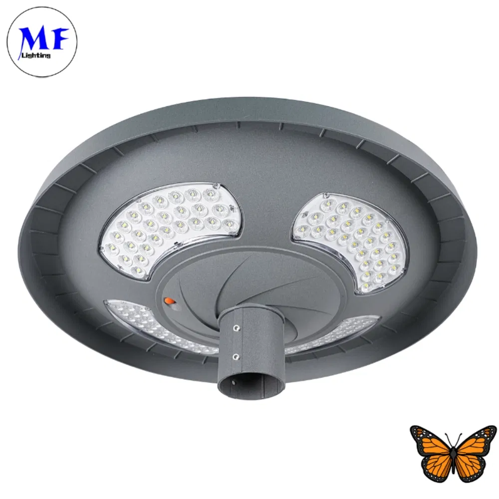 16yrs Manufacture 2years Warranty IP65 Waterproof Outdoor 30W 40W Solar Yard Bollard Lawn Courtyard Lighting SMD LED Solar Garden Light