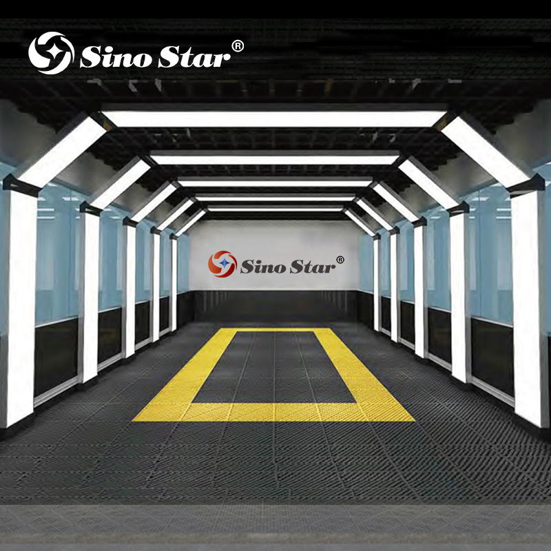Car Coating and Car Sticker Bay Design LED Lighting for Automotive Maintenance Tunnel Garage Workshop Equipment