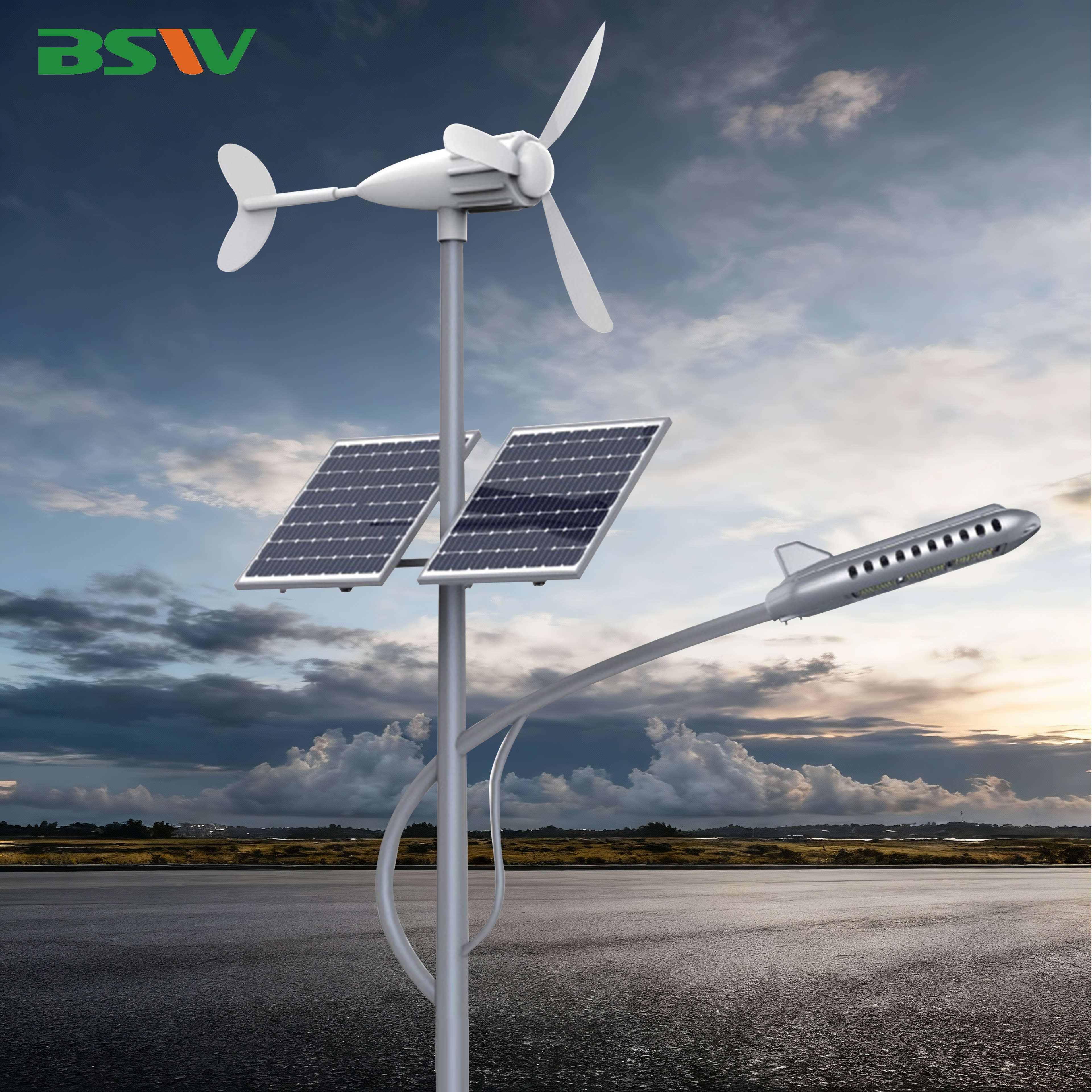 High Quality 180W 200W 300W All-in-Two IP65 Waterproof 3-Year Warranty SMD LED Solar Street Light For Road &amp; Highway