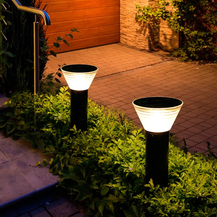 IP65 Outdoor LED Lighting Solar Bollard Light for Garden Lawn Pathway