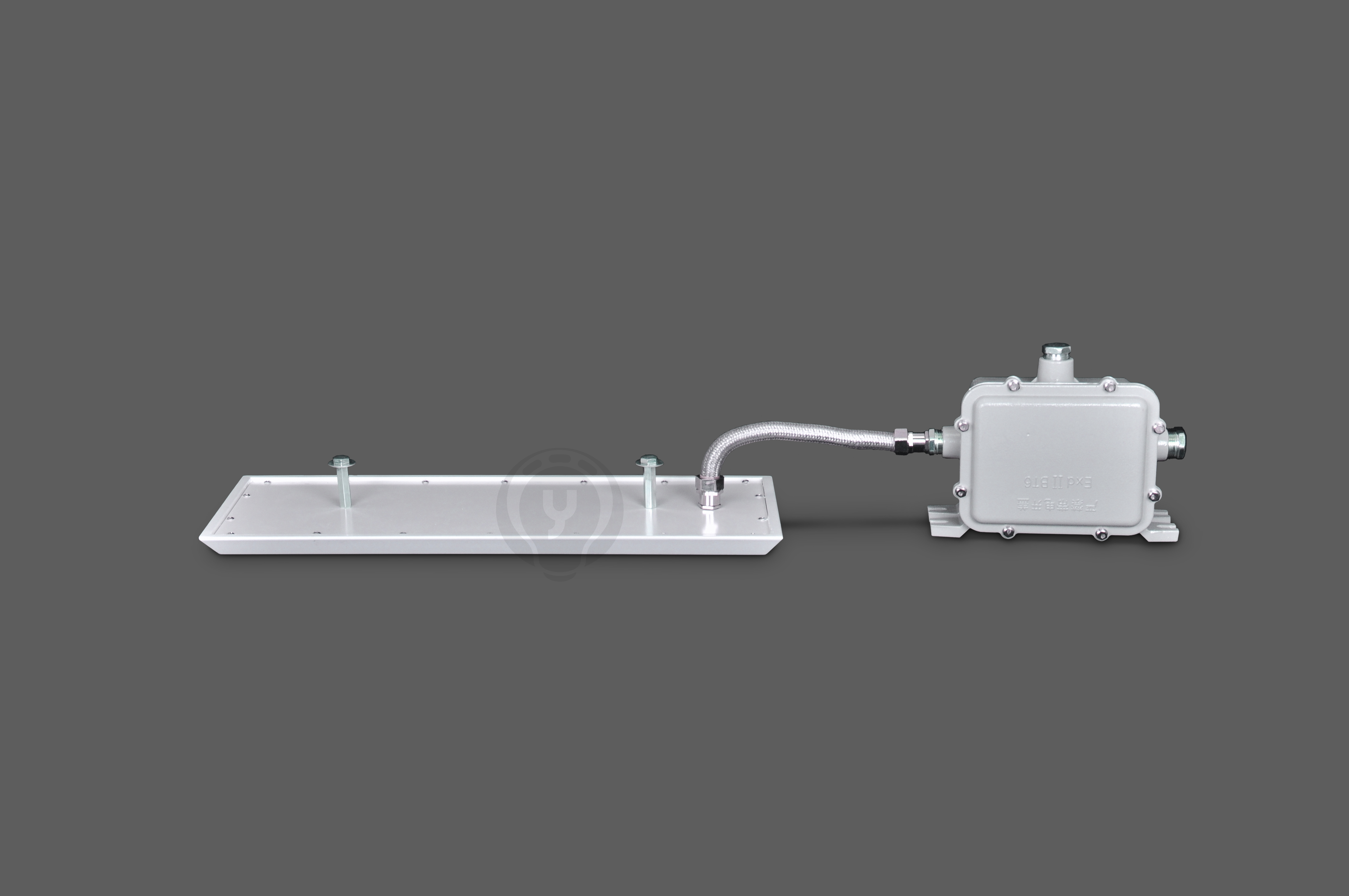 LED Explosion-proof flat light IP66 25W 40W 60w indoor Lighting with 8mm tempered glass for Zone 1 Zone 2 Hazardous Area