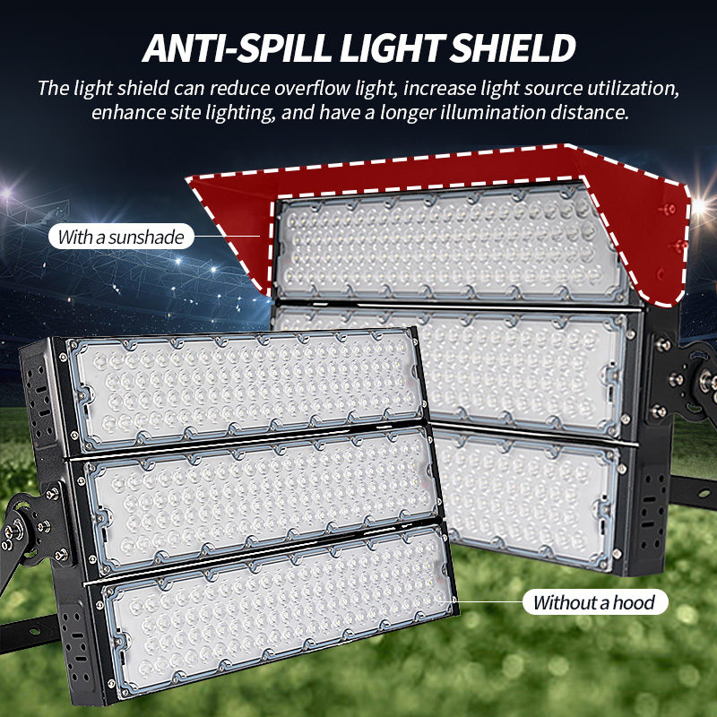 High Quality 500W 1000W 2000W Football Stadium Court Lighting 750W 1200W 1500W IP66 Led Stadium Flood Light for Football