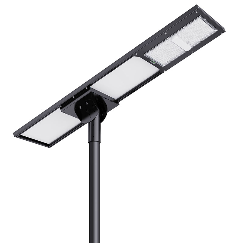 Led Solar Street Light Outdoor 60w 80w 120w High Lumen All In One Integrated Solar Lights Outdoor Street