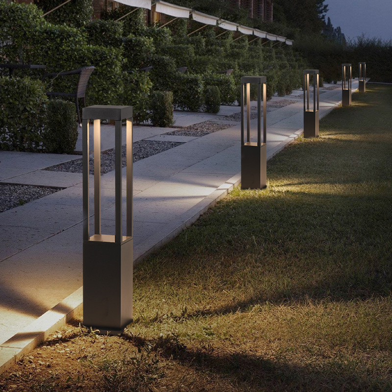 60W Solar LED Bollard Light IP67 Pathway/Garden Lighting OEM Supplier