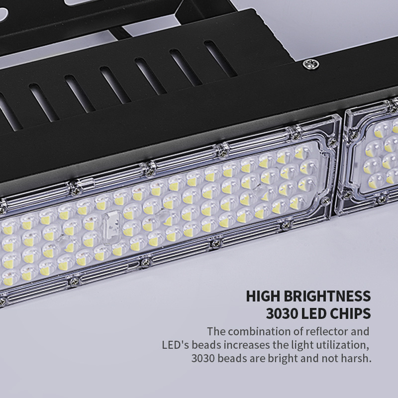 500W Anti-Glare Pickleball Court Light Outdoor IP66 Waterproof Tennis Court Stadium Lighting Outdoor Badminton Court Sport Light