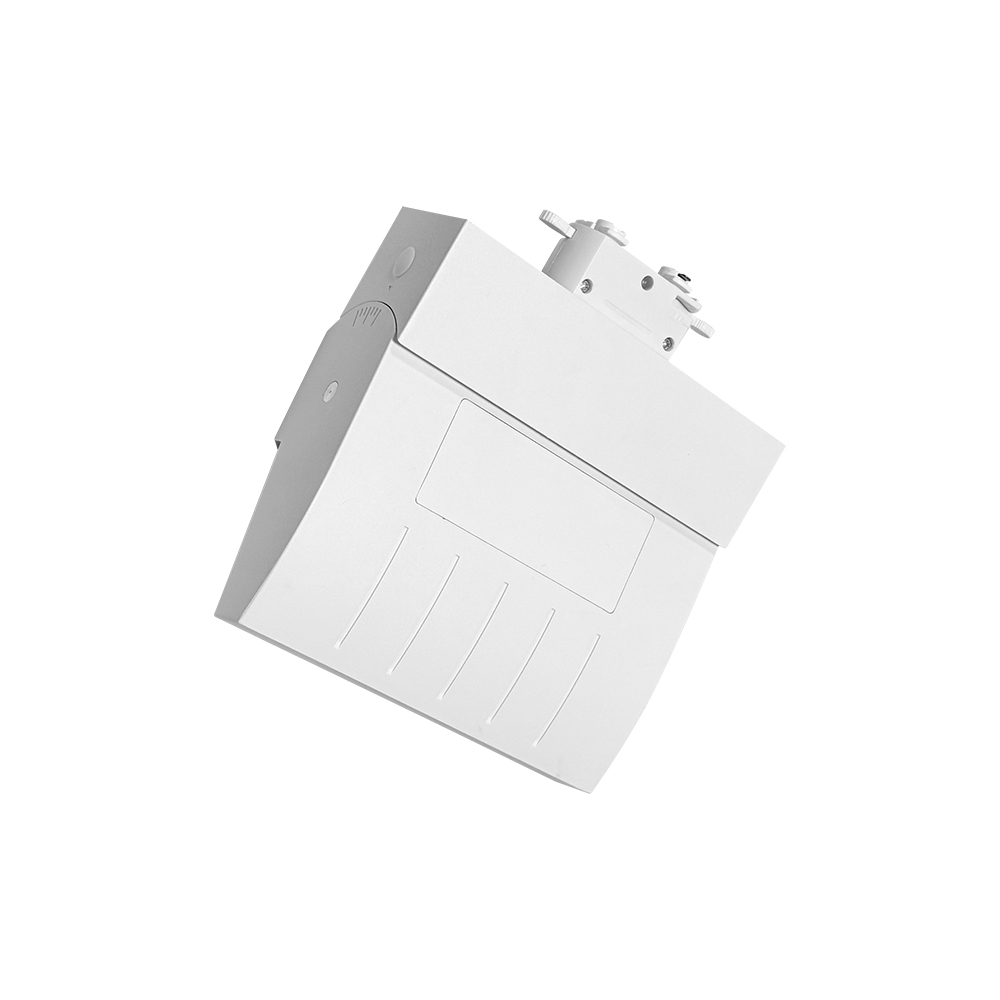 Litecent 35W Ceiling Track Mounted Sliding LED Wallwasher Light IP44 DALI Control High Brightness Aluminum Building Facade