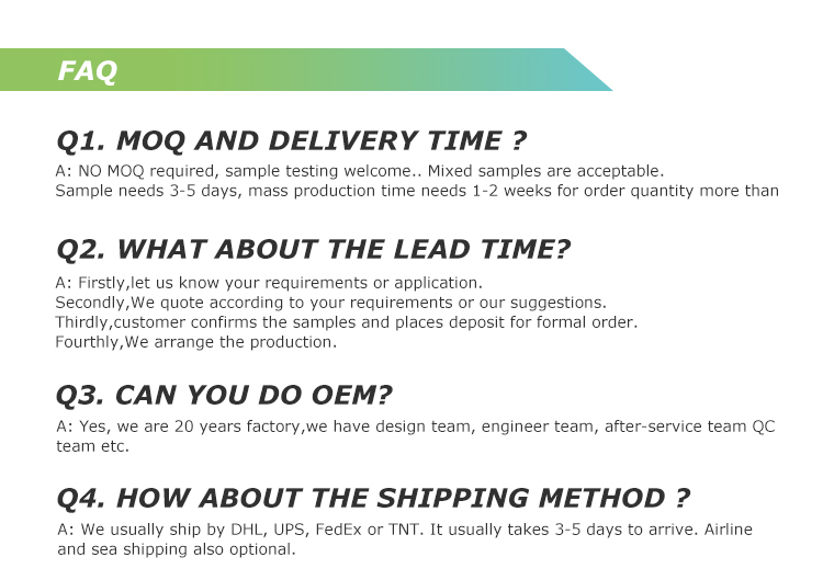 FAQ Overview