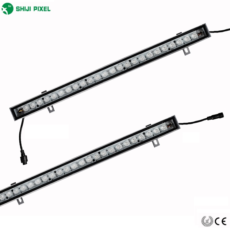 SHIJI Outdoor Facade Lighting LED Bar IP67 UCS2903 48 RGB 30W LED Wall Washer Light