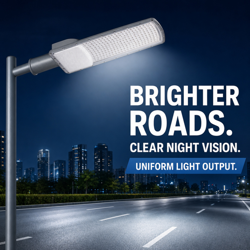 RGB Smart Street Light with DMX512 Remote Control for Color Changing LED Pole Lamp Applications