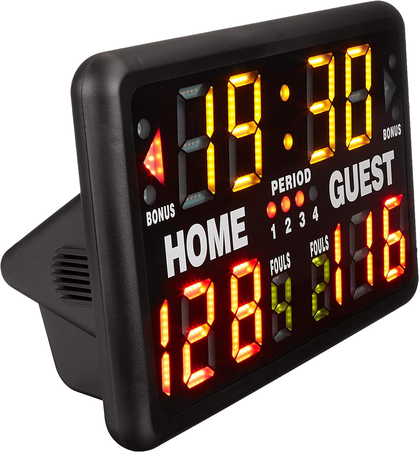 Durable LED Basketball Tabletop Scoreboard Indoor Outdoor Tennis Football Badminton Court Equipment With Remote Control Function