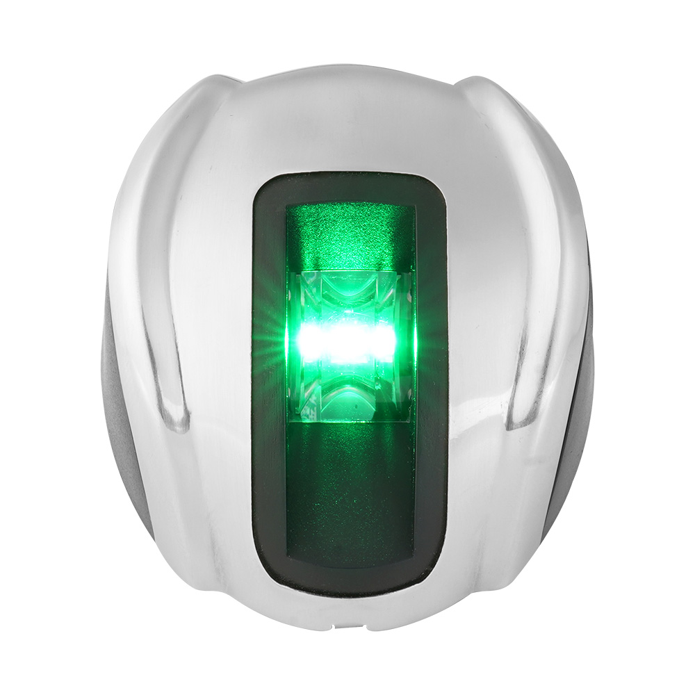For SEAFLO 12VDC Waterproof IP67 LED Marine Lights Green Starboard and Red Port Signal Navigation Lights for Boat Yacht