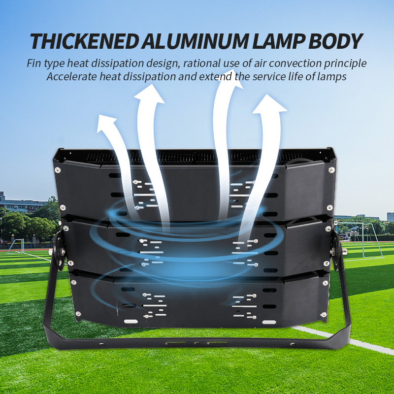 High Quality 500W 1000W 2000W Football Stadium Court Lighting 750W 1200W 1500W IP66 Led Stadium Flood Light for Football
