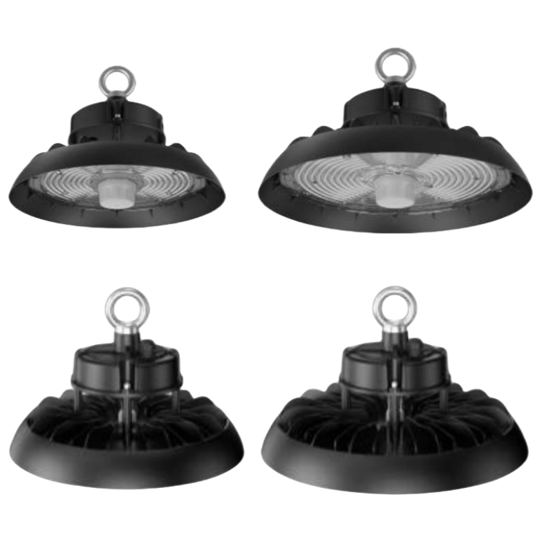 High Quality 150Lm/W ETL LED Highbay Warehouse Workshop Industrial Lighting 150W 200W 240W 300W LED UFO High Bay Light Fixture