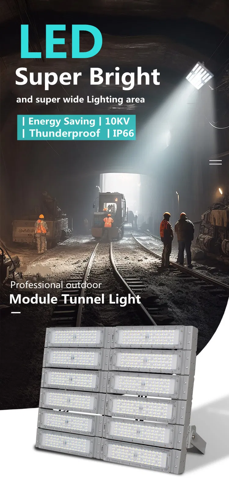 Tunnel Light 300W 400W LED Floodlight