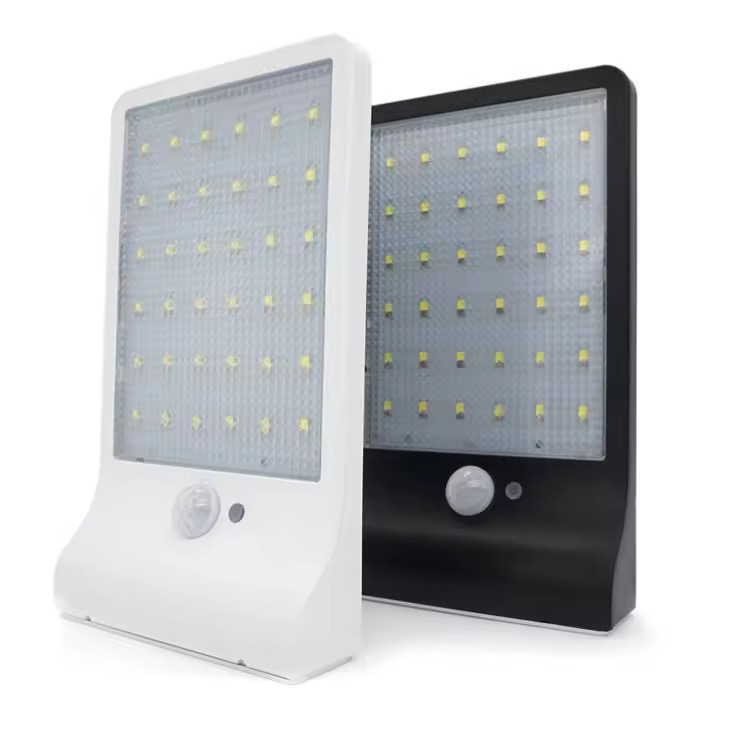 Super Bright Solar LED Human Sensor Light for Courtyard/Garden Smart Outdoor IP65 Waterproof Wall Light, Solar Street Light