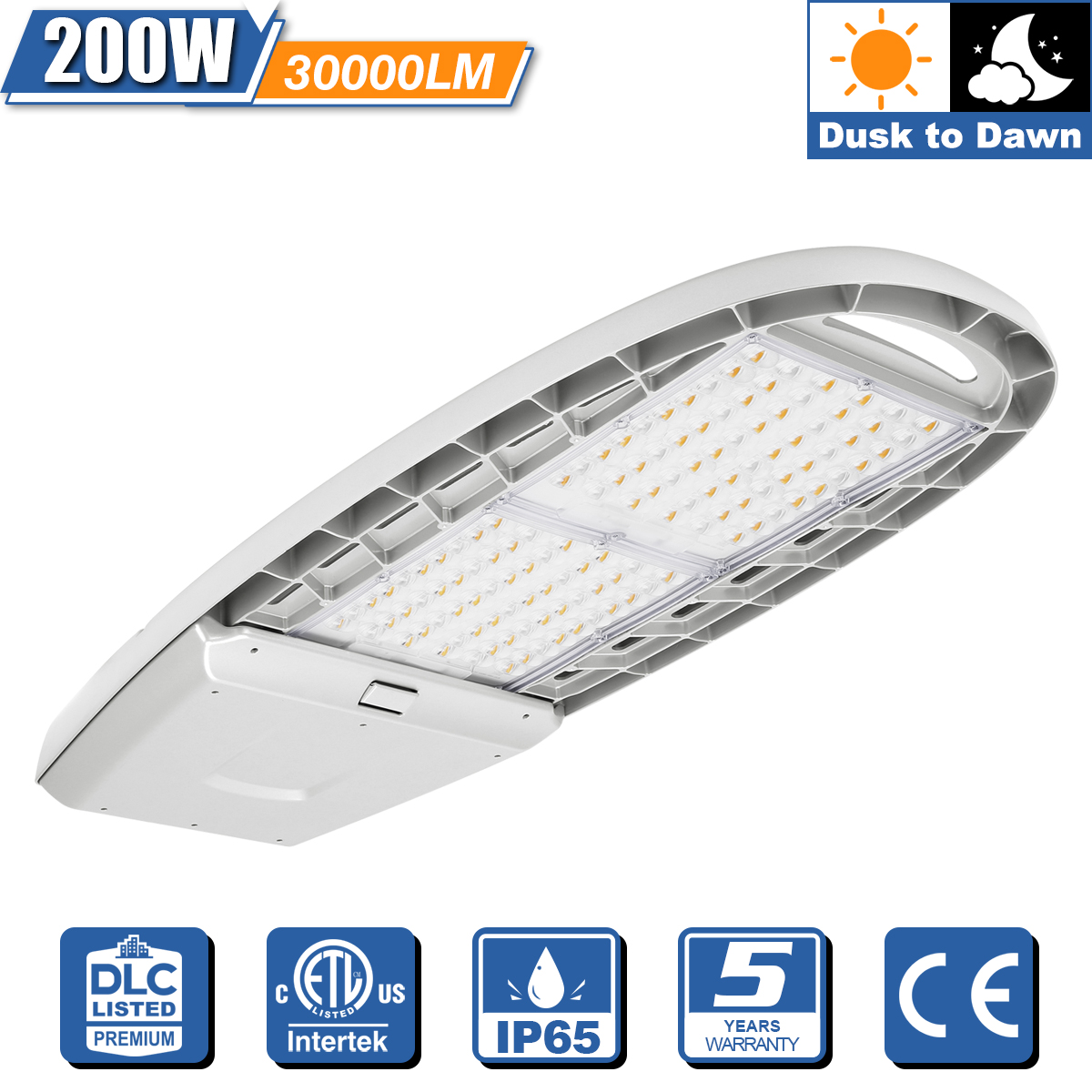 US Waerhouse LED Outdoor Public Area Lighting 150W 200W IP65 LED Stadium Road Parking Lot Shoebox Street Flood Lights