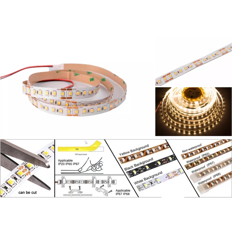 White Color Landscape Rgb Solar Led Strip Light for Theme Parks