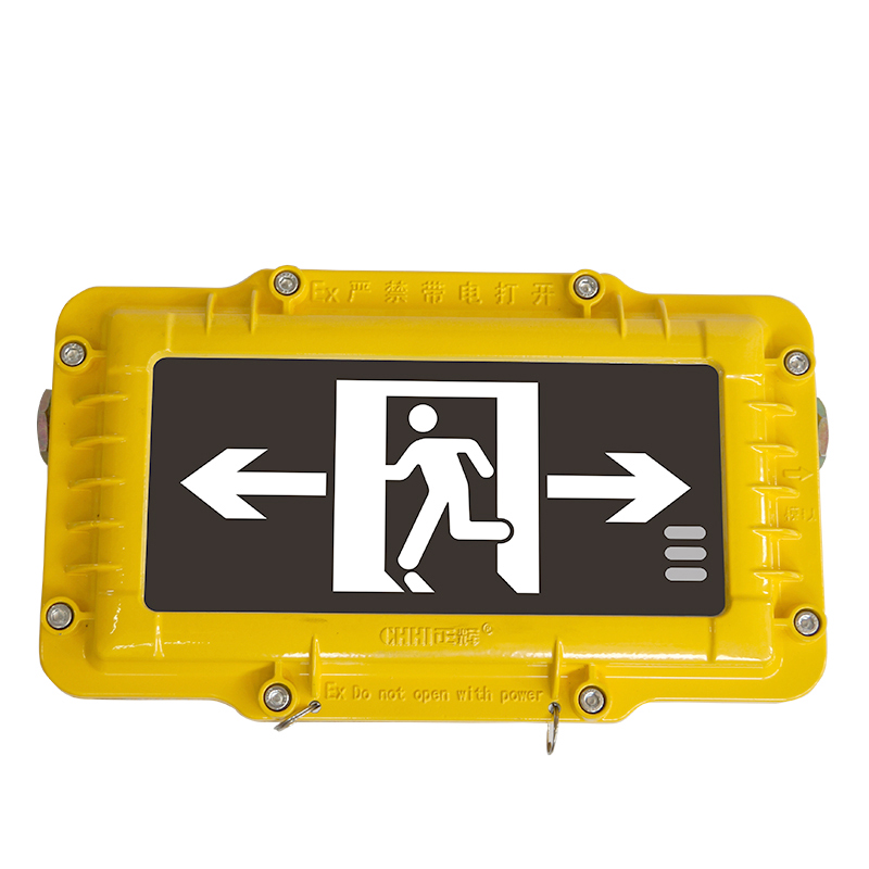 Fire Emergency Exit Sign Luminaire Explosion-proof LED Light with IP66 Rating and 1-Year Warranty for Flammable Explosive Areas