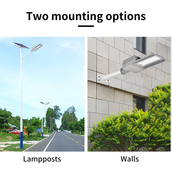 2024 BSW Hot-Selling All in Two 30W 40W 50W 60W Solar Led Street Light for Garden