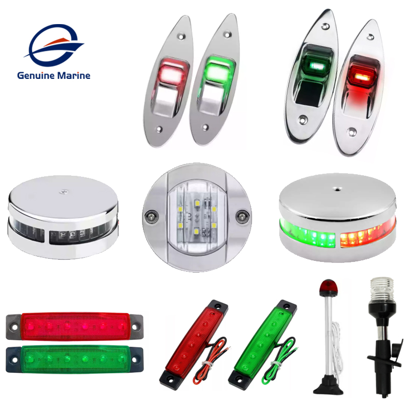 Genuine Marine Factory Price Navigation Boat Ship Yacht Pontoon Stern LED Bi-color Bow Marine Light