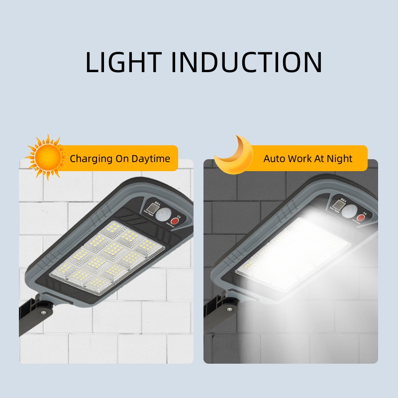 Wason 2025 New 144 SMD/COB High Brightness 3 Modes Solar Wall Light Wide Beam Smart Motion Sensor Street Light With Remote
