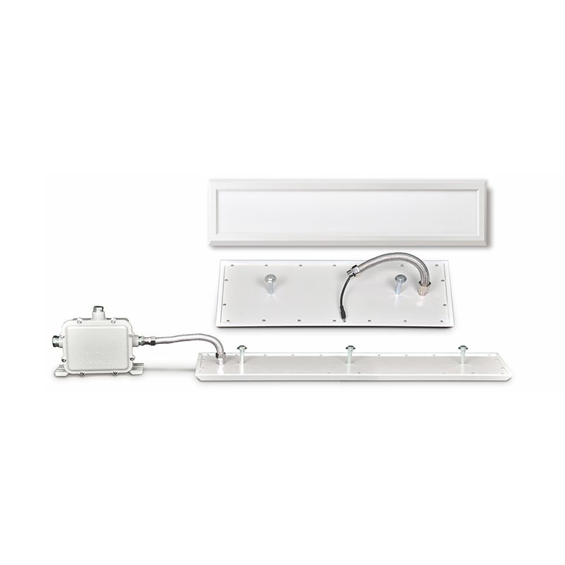 LED Explosion-proof flat light IP66 25W 40W 60w indoor Lighting with 8mm tempered glass for Zone 1 Zone 2 Hazardous Area