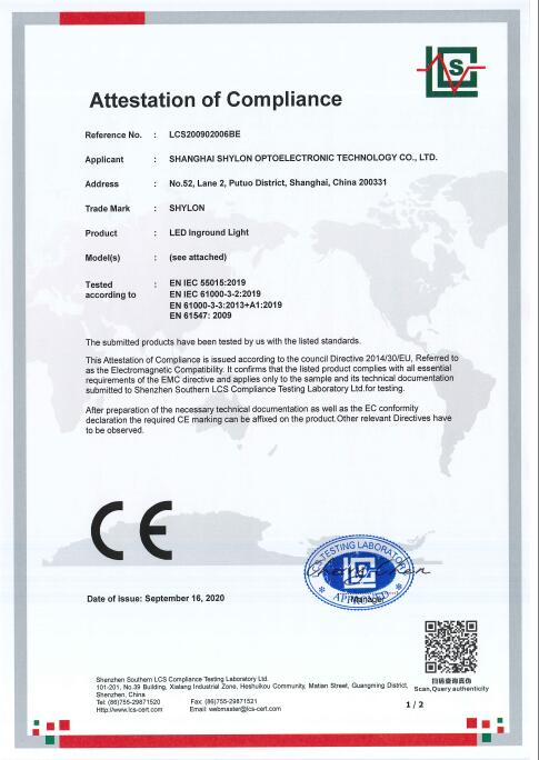 Certificate 1