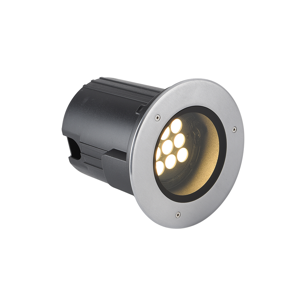 Litecent 20W LED Uplight Waterproof RGB IP67 Buried Landscape Garden Light Adjustable Angle Remote Control CRI 90 3-Year