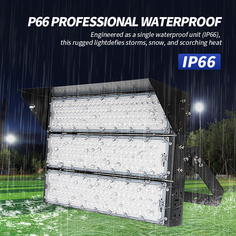 High Quality 500W 1000W 2000W Football Stadium Court Lighting 750W 1200W 1500W IP66 Led Stadium Flood Light for Football