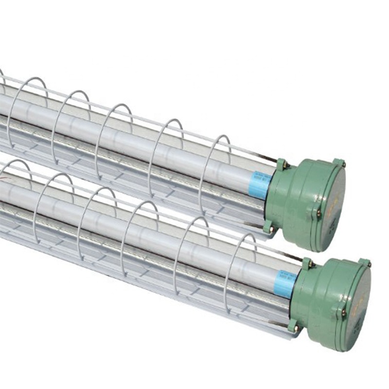LED Daylight Tube IP65 Waterproof Explosion-proof T8 Emergency Light 4ft Tri-proof Fire Proof Garage Workshop Lighting