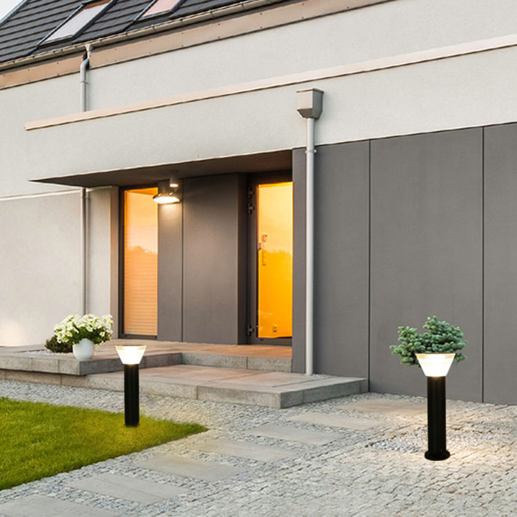 IP65 Outdoor LED Lighting Solar Bollard Light for Garden Lawn Pathway