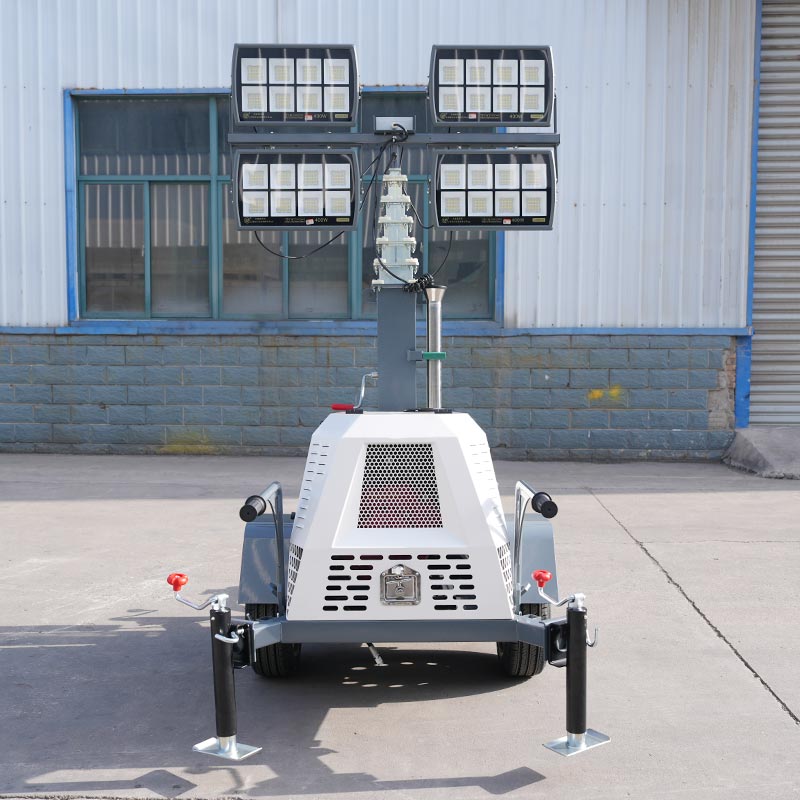 Cost Effective Mobile Solar Light Tower For Off Grid And Remote Locations Mobile Solar Light Tower