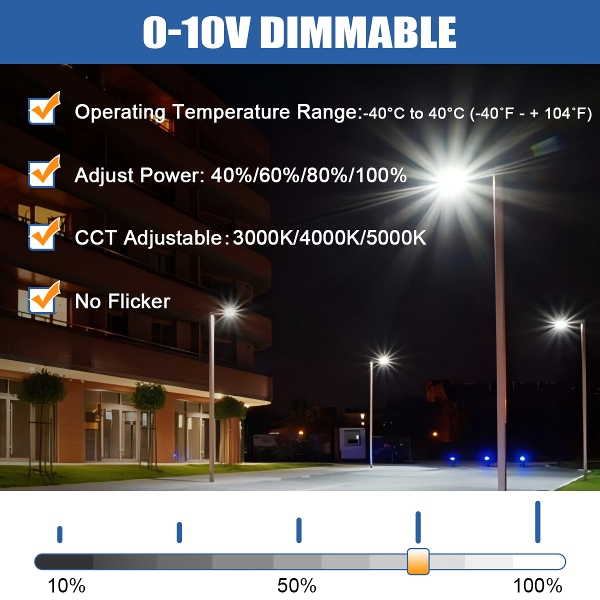 US Waerhouse LED Outdoor Public Area Lighting 150W 200W IP65 LED Stadium Road Parking Lot Shoebox Street Flood Lights
