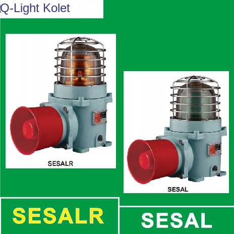 QLIGHTEC Heavy Duty Aluminum Body AR111 Base Explosion-Proof Warning Light SESALR-SESAL-SESAS-SESA IP66 Rating