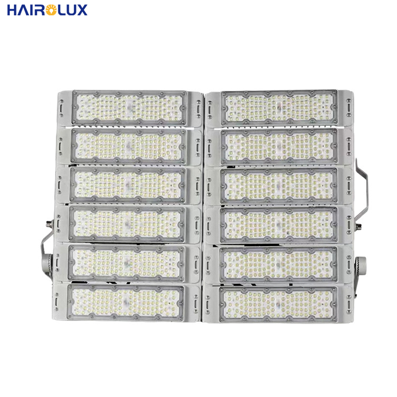 Project Use Modular Ip65 50W 100w 200W 300W 500W 600W High Mast Light Tunnel Spotlight Outdoor Football Stadium LED Flood Light