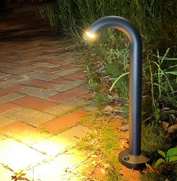 7W 10W LED Bollard Light GU10 Bulb IP65 LED Bollard Light 600mm Outdoor Landscape Lighting