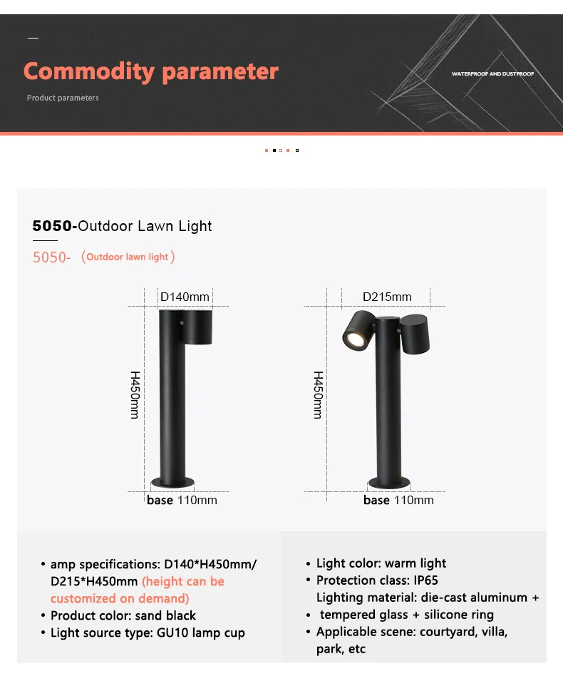 LED Bollard Light 6